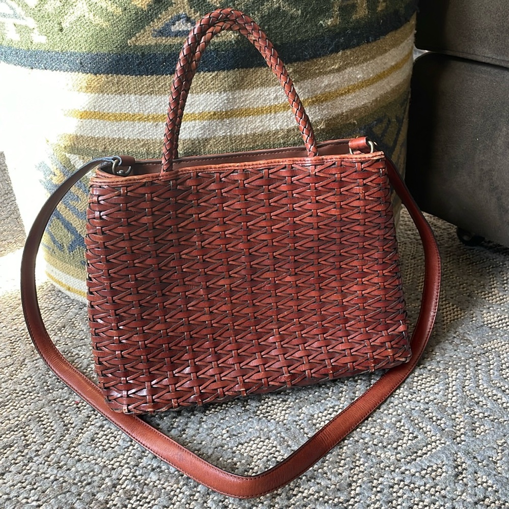 Bechamel Woven Leather Tote